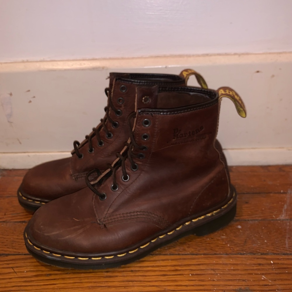 Dr. martens brown boots